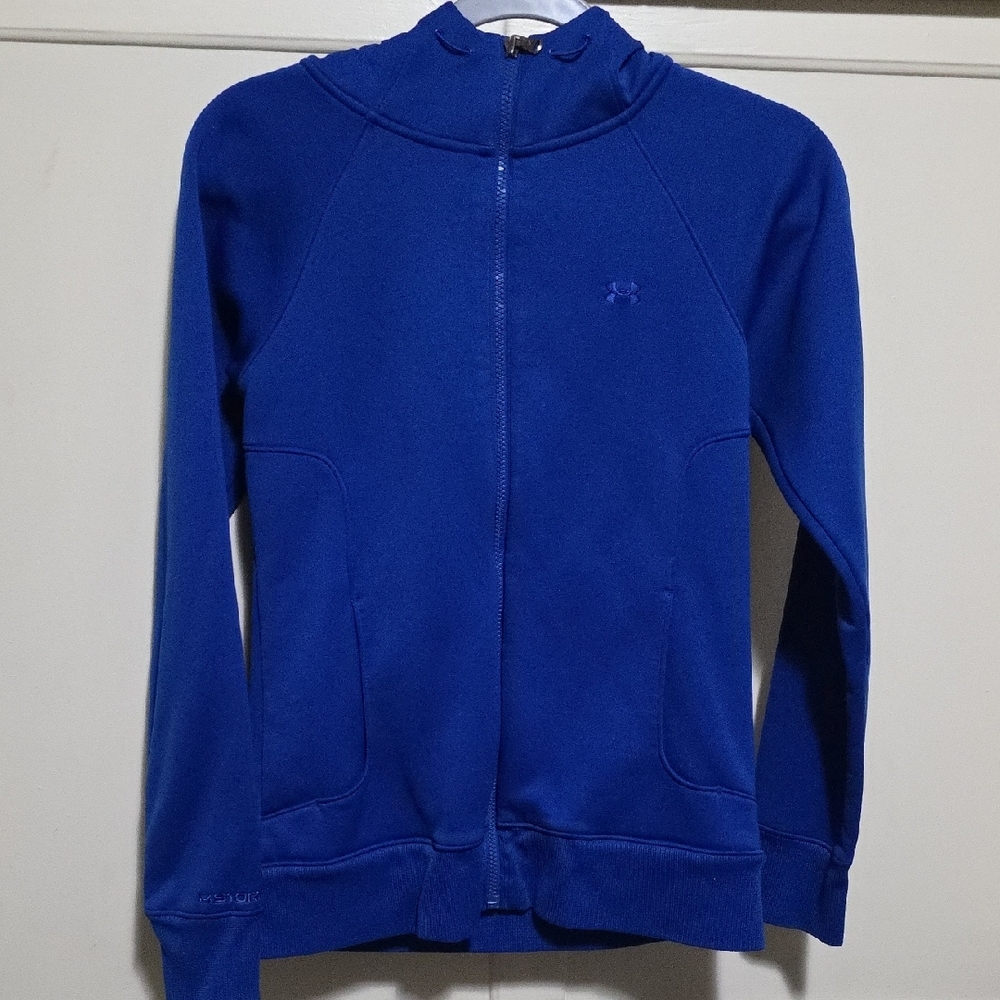 Under Armour Blue Performance Jacket with High Collar